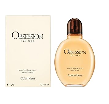 CK Obsession for Men Cologne Spray, 4.0 Ounce