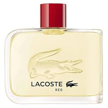 Lacoste Red Cologne for Men Eau de Toilette Spray 4.2 oz