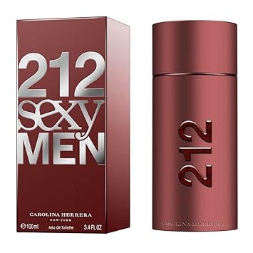 212 Sexy by Carolina Herrera For Men. Eau De Toilette Spray 3.4-Ounces