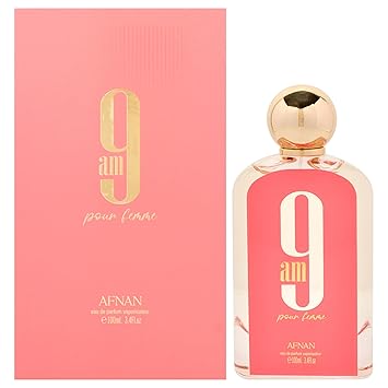 Afnan 9 AM Pour Femme for Women - 3.4 oz EDP Spray