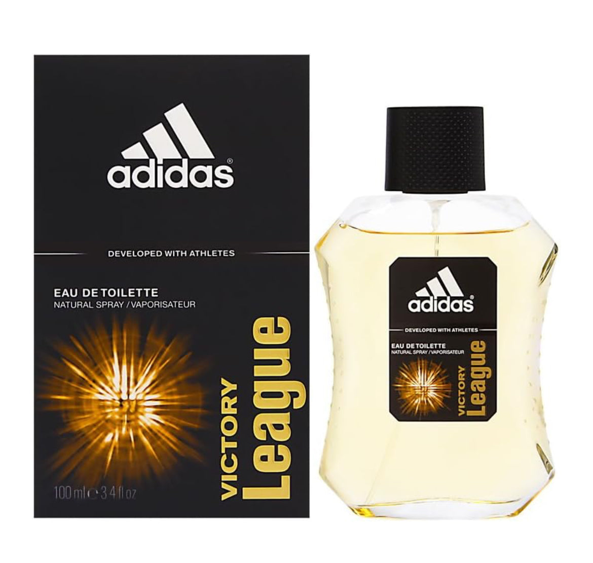 Adidas Victory League Cologne, 3.4 Fl Oz Eau De Toilette Spray, For Men