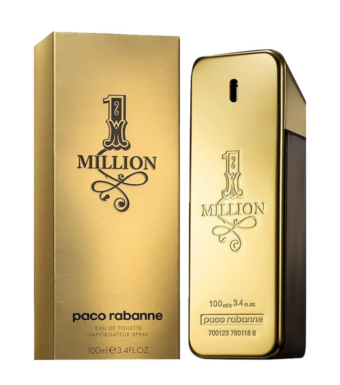 1 Million By Paco Rabanne For Men's Eau De Toilette 3.4 fl oz